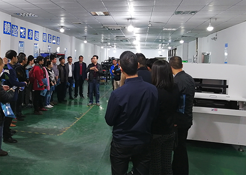 福建信息學院校友到我司參觀